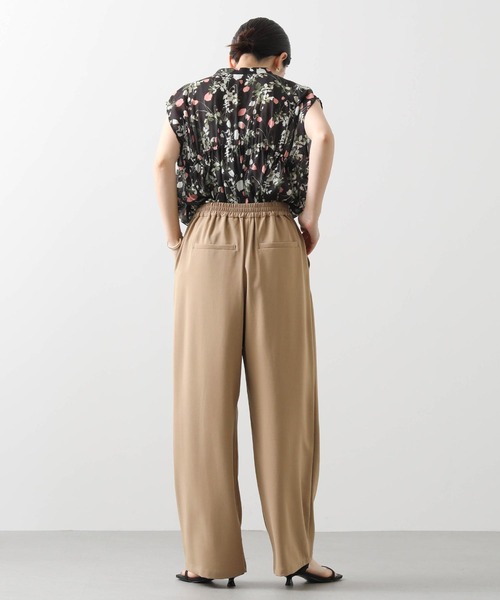 CLOCHE（クロシェ）の「クールグログランパンツ（その他パンツ・レディース・キャメル/ブラック・FREE）」の13枚目の写真