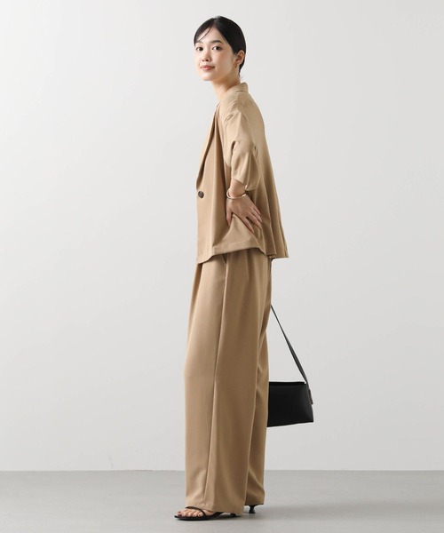 CLOCHE（クロシェ）の「クールグログランパンツ（その他パンツ・レディース・キャメル/ブラック・FREE）」の20枚目の写真