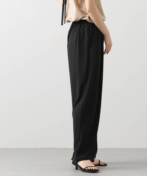 CLOCHE（クロシェ）の「クールグログランパンツ（その他パンツ・レディース・キャメル/ブラック・FREE）」の8枚目の写真