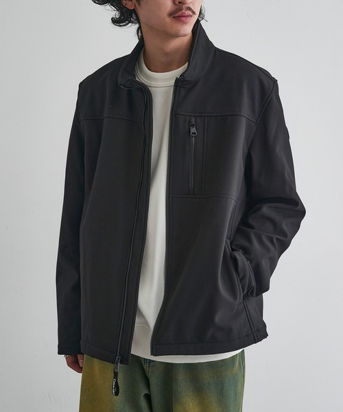セール】【Calvin Klein】FLEECE SOFT SHELL JACKET フリースソフト