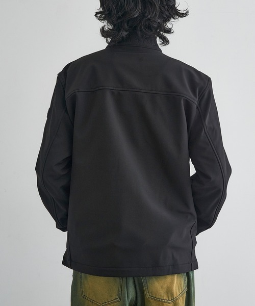 セール】【Calvin Klein】FLEECE SOFT SHELL JACKET フリースソフト
