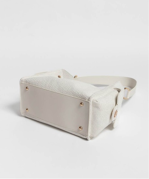 RANDA（ランダ）の「巾着デザインショルダーバッグ（ショルダーバッグ・レディース・アイボリー/ブラック・FREE）」の14枚目の写真