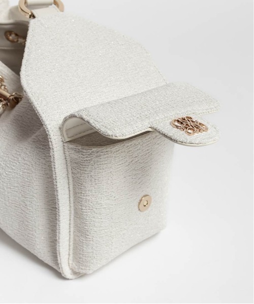 RANDA（ランダ）の「巾着デザインショルダーバッグ（ショルダーバッグ・レディース・アイボリー/ブラック・FREE）」の15枚目の写真