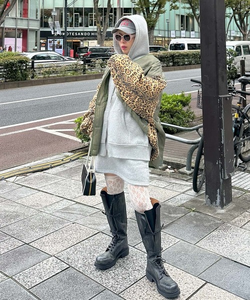 Alley Tokyo(アリートーキョー)の「【セットアップで着られる】便利なシンプルスウェットスカート(スカート・レディース・グレー/スミクロ/ピンク/ライトグリーン・FREE)」の21枚目の写真