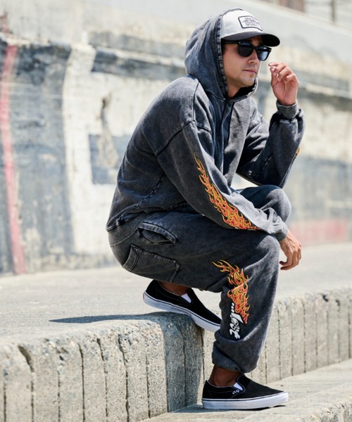 セール】【限定】lost/ロスト プルオーバー/パーカー セットアップ対応