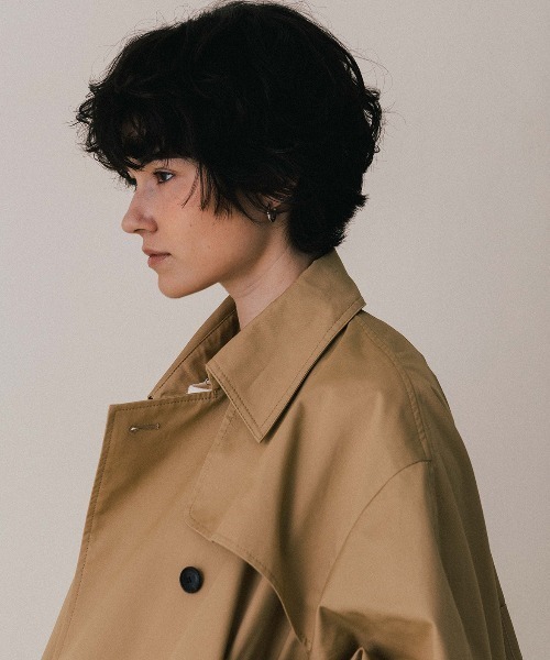 セール】NORMANDY HALF TRENCH COAT/ノルマンディハーフトレンチコート