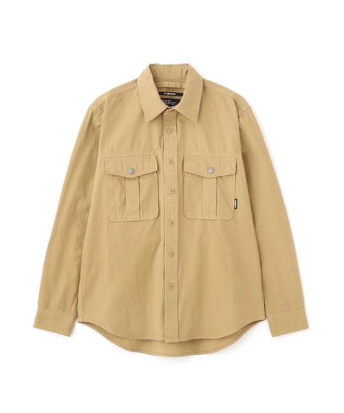 AVIREX(アヴィレックス)の「CONCHO SNAP UTILITY SHIRT / コンチョスナップ ユーティリティシャツ / AVIREX / アヴィレックス(シャツ/ブラウス・メンズ・カーキ/オリーブ/チャコール・MEDIUM/XX-LARGE/LARGE)」の1枚目の写真