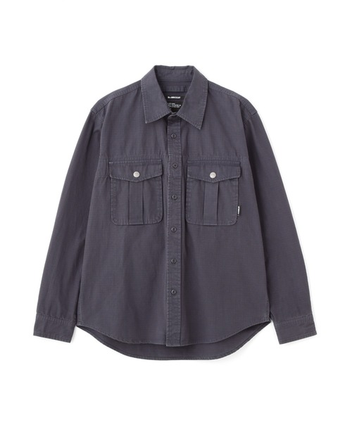 AVIREX(アヴィレックス)の「CONCHO SNAP UTILITY SHIRT / コンチョスナップ ユーティリティシャツ / AVIREX / アヴィレックス(シャツ/ブラウス・メンズ・カーキ/オリーブ/チャコール・MEDIUM/XX-LARGE/LARGE)」の2枚目の写真