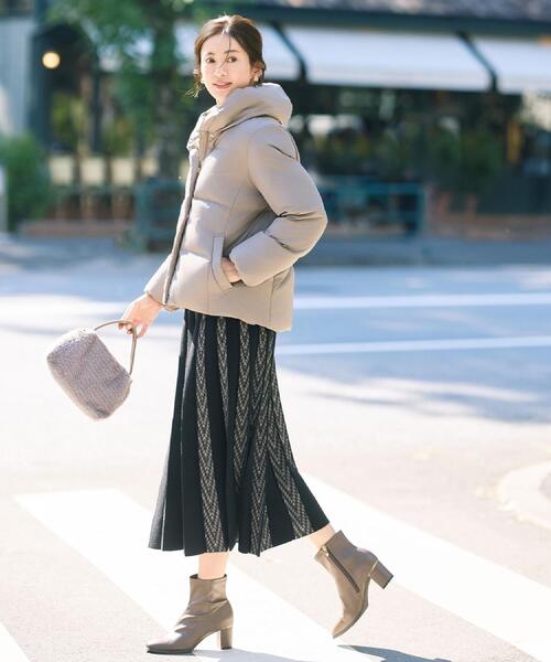 SHOO・LA・RUE（シューラルー）の「ストレッチブーツ（ブーツ・レディース・ブラック/ダークブラウン・25/35/45/50）」の12枚目の写真