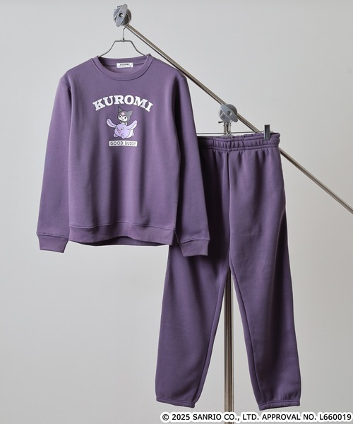 sanrio（サンリオ）の「サンリオキャラクターズ裏起毛上下セット（ルームウェア/パジャマ・メンズ・ネイビー/ピンクベージュ/アイボリー系/オートミール/ネイビー系/ホワイト×ピンク/ブラック系/ピンク系/ダークラベンダー/ブラック/ピンク系その他/杢グレー/ホワイト×グリーン/ブラック系1/ネイビー系1/ホワイト×ブラウン・L/LL/M）」の13枚目の写真