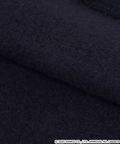 sanrio（サンリオ）の「サンリオキャラクターズ裏起毛上下セット（ルームウェア/パジャマ・メンズ・ネイビー/ピンクベージュ/アイボリー系/オートミール/ネイビー系/ホワイト×ピンク/ブラック系/ピンク系/ダークラベンダー/ブラック/ピンク系その他/杢グレー/ホワイト×グリーン/ブラック系1/ネイビー系1/ホワイト×ブラウン・L/LL/M）」の19枚目の写真