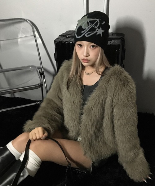 lilful（リルフル）の「【25年秋冬新作】フェイクファーコート