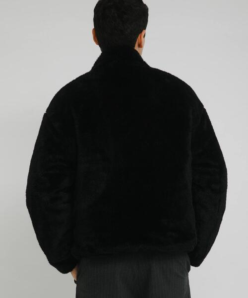 URBAN RESEARCH Sonny Label（アーバンリサーチサニーレーベル）の「リバーシブルスタンドブルゾン（ブルゾン・メンズ・ネイビー/ブラック・MEDIUM/LARGE/X-LARGE）」の6枚目の写真