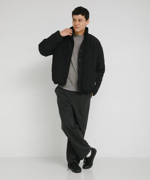 URBAN RESEARCH Sonny Label（アーバンリサーチサニーレーベル）の「リバーシブルスタンドブルゾン（ブルゾン・メンズ・ネイビー/ブラック・MEDIUM/LARGE/X-LARGE）」の8枚目の写真