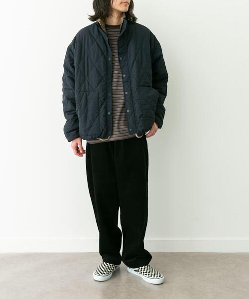 URBAN RESEARCH Sonny Label（アーバンリサーチサニーレーベル）の「リバーシブルスタンドブルゾン（ブルゾン・メンズ・ネイビー/ブラック・MEDIUM/LARGE/X-LARGE）」の18枚目の写真