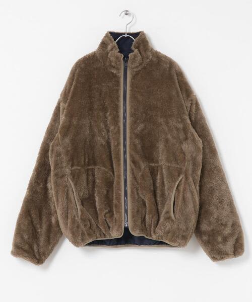 URBAN RESEARCH Sonny Label（アーバンリサーチサニーレーベル）の「リバーシブルスタンドブルゾン（ブルゾン・メンズ・ネイビー/ブラック・MEDIUM/LARGE/X-LARGE）」の20枚目の写真