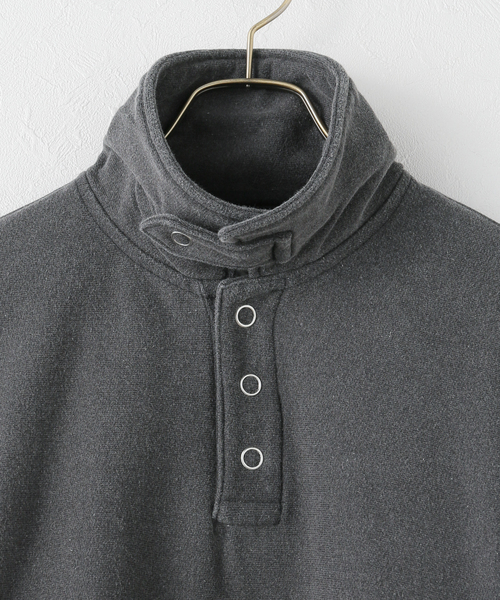 plage(プラージュ)の「JANE SMITH / ジェーンスミス FROSTING COTTON FLEECE SNAP プルオーバー(Tシャツ/カットソー・レディース・スミクロ/ブラウン・FREE)」の9枚目の写真