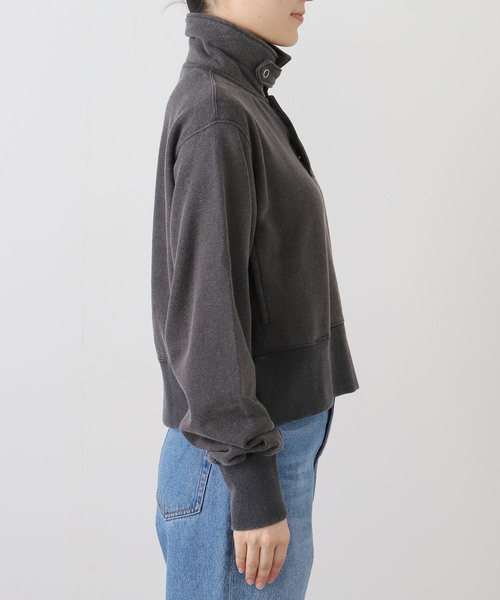 plage(プラージュ)の「JANE SMITH / ジェーンスミス FROSTING COTTON FLEECE SNAP プルオーバー(Tシャツ/カットソー・レディース・スミクロ/ブラウン・FREE)」の5枚目の写真