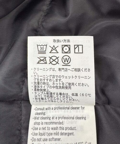 URBAN RESEARCH DOORS（アーバンリサーチドアーズ）の「『UR TECH』撥水ポケッタブル中綿ブルゾン（ブルゾン・レディース・ベージュ系その他/チャコールグレー/ブラック・MEDIUM）」の7枚目の写真