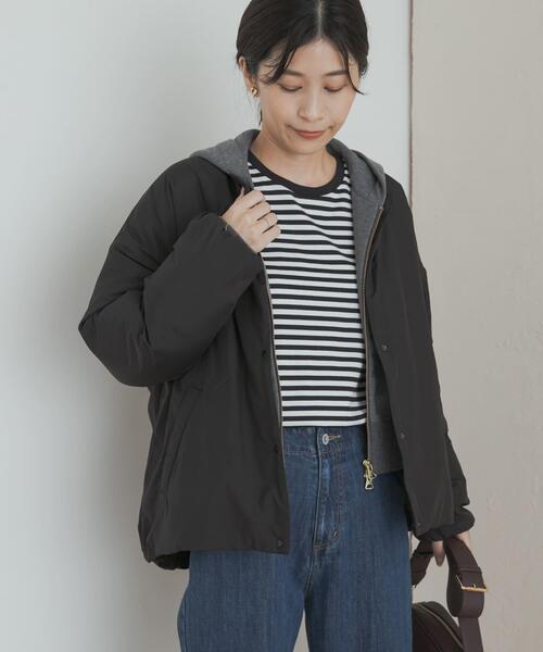 Elegante♡ブルゾン 黒 S UR TECH』撥水ポケッタブル中綿ブルゾン（ブルゾン）｜URBAN RESEARCH