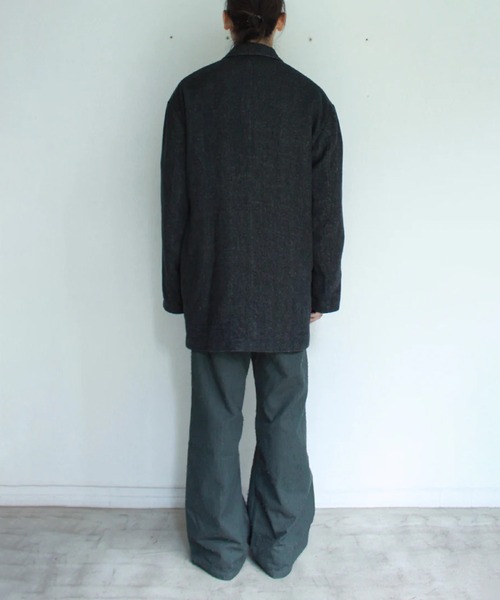 soe(ソーイ)の「Borroved Jacket(テーラードジャケット・メンズ・グレー・1)」の6枚目の写真