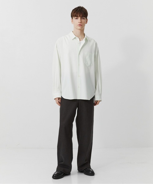 PUBLIC DENIM リラックスワイドストレートデニム /日本製/岡山デニム