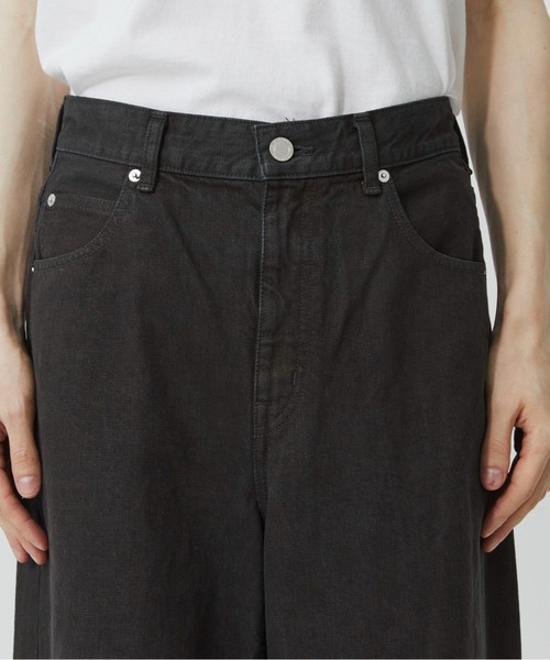 PUBLIC DENIM リラックスワイドストレートデニム /日本製/岡山デニム