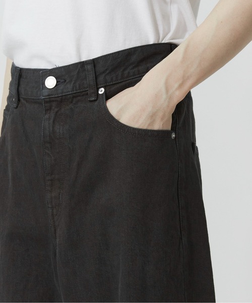PUBLIC TOKYO(パブリックトウキョウ)の「PUBLIC DENIM リラックスワイドストレートデニム /日本製/岡山デニム/ブリーチ/オーバーダイ/セットアップ(デニムパンツ・メンズ・ピンクベージュ/ダークブラウン・1/2/3)」の16枚目の写真