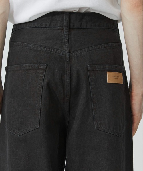 PUBLIC DENIM リラックスワイドストレートデニム /日本製/岡山デニム