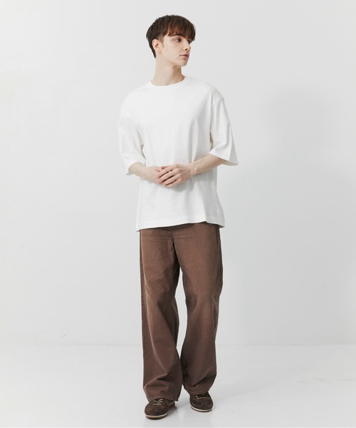 PUBLIC DENIM リラックスワイドストレートデニム /日本製/岡山デニム