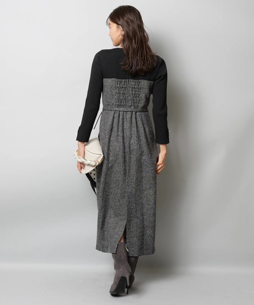 JUSGLITTY（ジャスグリッティー）の「ベアドッキングワンピース（ワンピース・レディース・ブラック系その他・0/1/2）」の6枚目の写真