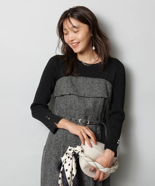 ジャスグリッティー　ワンピース ベアドッキングワンピース（ワンピース）｜JUSGLITTY（ジャス