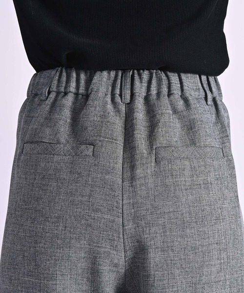 RAW FUDGE(ローファッジ)の「ウエストタックワイドパンツ(スラックス・レディース・ブラウン/グレー・M)」の17枚目の写真