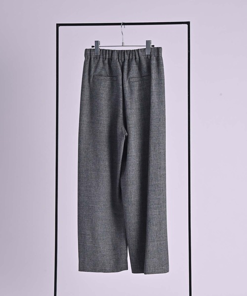 RAW FUDGE(ローファッジ)の「ウエストタックワイドパンツ(スラックス・レディース・ブラウン/グレー・M)」の21枚目の写真
