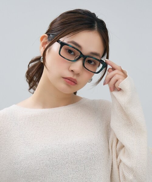 ウェリントン型 メガネ｜マツケリ MAZZUCCHELLI 横長 眼鏡 伊達めがね