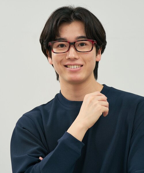 ウェリントン型 メガネ｜マツケリ MAZZUCCHELLI 横長 眼鏡 伊達めがね