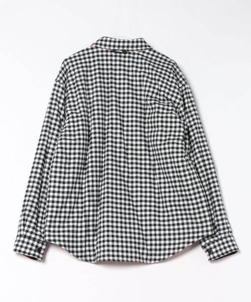 MSGM（エムエスジーエム）の「リバーシブル ギンガムコットン シャツジャケット（ブルゾン・メンズ・ホワイト系・46）」の14枚目の写真