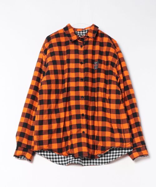 MSGM（エムエスジーエム）の「リバーシブル ギンガムコットン シャツジャケット（ブルゾン・メンズ・ホワイト系・46）」の15枚目の写真