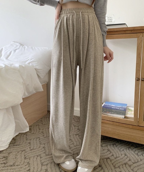 セール】ワイドパンツ レディース ストレート ジョガーパンツ ズボン