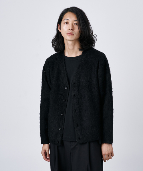 B.C STOCK(ベーセーストック)の「【CALIFORNIA RANCH HOUSE】シャギーカーディガン(カーディガン/ボレロ・メンズ・ブラック/ブラウン/ベージュ/ブルー系その他・FREE)」の1枚目の写真