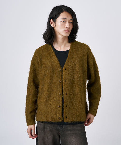 B.C STOCK(ベーセーストック)の「【CALIFORNIA RANCH HOUSE】シャギーカーディガン(カーディガン/ボレロ・メンズ・ブラック/ブラウン/ベージュ/ブルー系その他・FREE)」の10枚目の写真