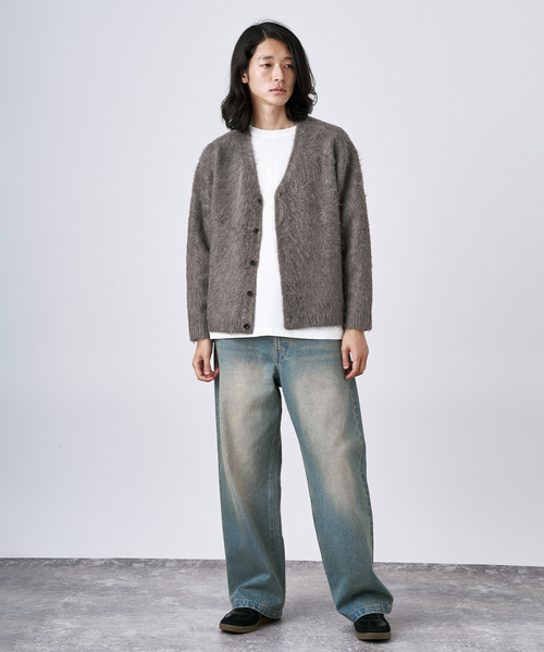 B.C STOCK(ベーセーストック)の「【CALIFORNIA RANCH HOUSE】シャギーカーディガン(カーディガン/ボレロ・メンズ・ブラック/ブラウン/ベージュ/ブルー系その他・FREE)」の13枚目の写真