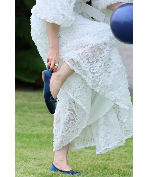 cawaii(カワイイ)の「恋する ベルベットバレエシューズ(パンプス・レディース・ブラウン/レッド/ブルー・38/37/36/35/40/39)」の16枚目の写真