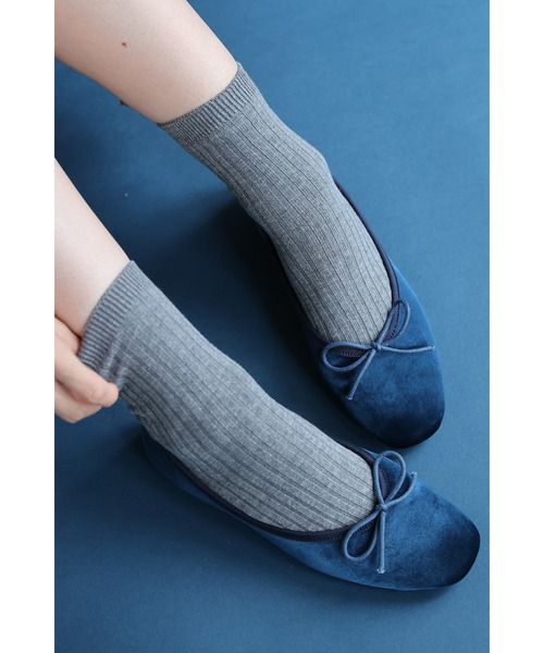 cawaii(カワイイ)の「恋する ベルベットバレエシューズ(パンプス・レディース・ブラウン/レッド/ブルー・38/37/36/35/40/39)」の19枚目の写真