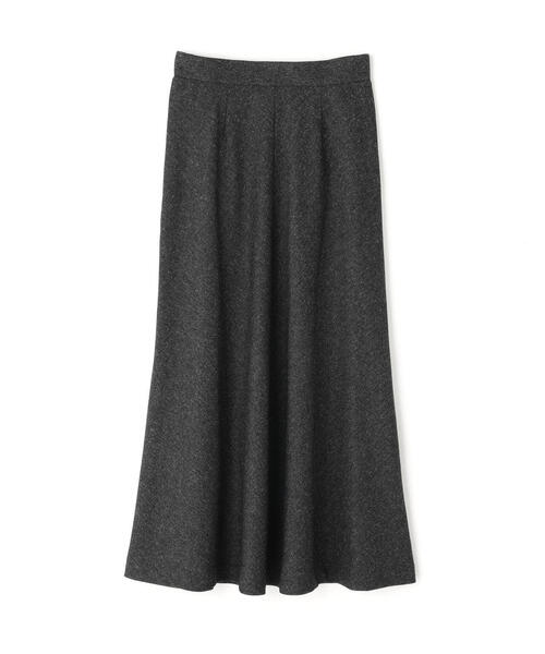 NATURAL BEAUTY BASIC(ナチュラルビューティーベーシック)の「◇ネップツイードナロースカート(スカート・レディース・ブラック系その他/イエロー系その他・MEDIUM/P/S)」の3枚目の写真