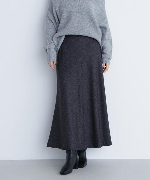 NATURAL BEAUTY BASIC(ナチュラルビューティーベーシック)の「◇ネップツイードナロースカート(スカート・レディース・ブラック系その他/イエロー系その他・MEDIUM/P/S)」の11枚目の写真