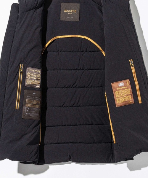 MOORER（ムーレー）の「MOORER OLIVER-KN DOWN VEST ムーレー オリバー ダウンベスト（ダウンベスト・メンズ・ダークブルー・50/48/52/46/FREE）」の13枚目の写真