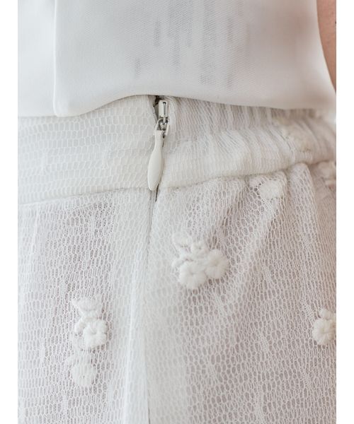 SNIDEL（スナイデル）の「チュールエンブロイダリースカショーパン（その他パンツ・レディース・その他・0/1）」の20枚目の写真