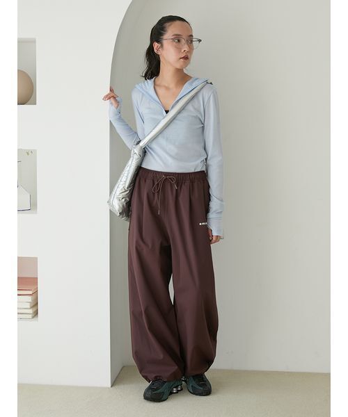 emmi(エミ)の「【セットアップ対応】【Raintive】 eco 防水パンツ(その他パンツ・レディース・ブラウン/クリーム/ブラック・0/1)」の19枚目の写真