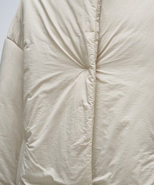 cloenc（クロエンス）の「パディングロングコート（その他アウター・レディース・ナチュラル/ブラック・02/01）」の11枚目の写真